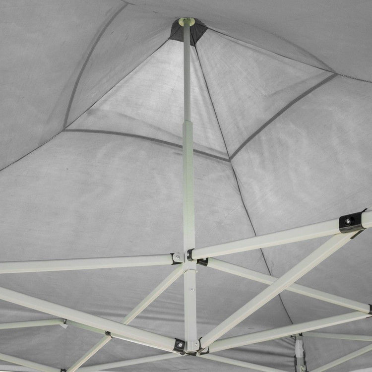 Gazebo richiudibile pieghevole 3 X 2 Bianco ricoperto in PVC impermeabile