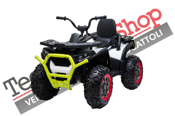 Quad Elettrico per Bambini ATV  2.0 12V con Radiocomando colore Bianco