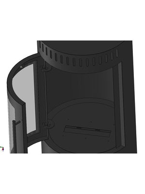 INCOZA 4 - Biocamino da pavimento freestanding