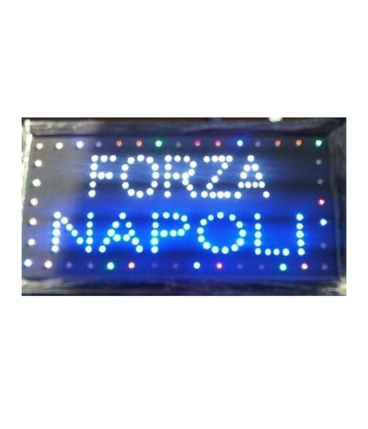 Insegna Luminosa Insegne Luminose A Led Con Scritta Forza Napoli         