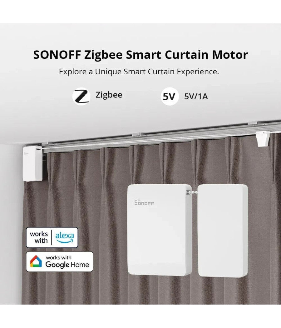 Interruttore Motore Per Tende Zigbee Automazione Domotica Smart Sonoff Zbcurtain         