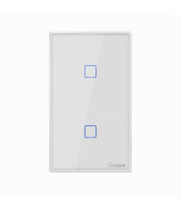 Interruttore Sonoff Smart 2 Canale Controller Wifi Placca Touch Domotica T2us2c         