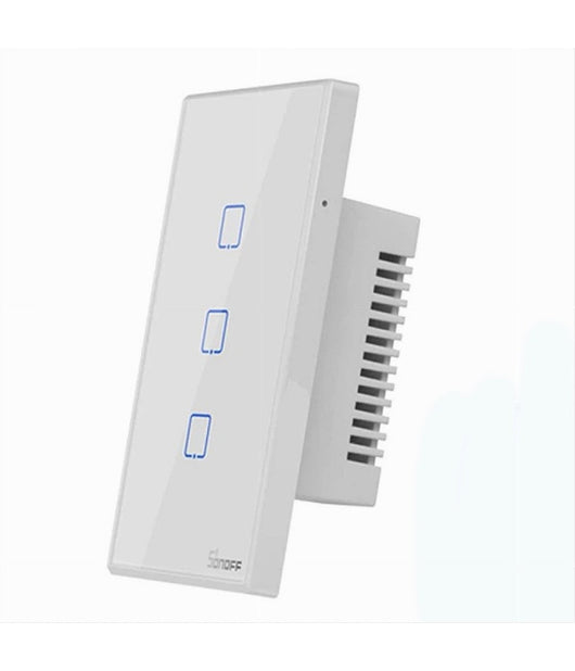 Interruttore Sonoff Smart 3 Canale Controller Wifi Placca Touch Domotica T2us3c         