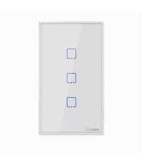 Interruttore Sonoff Smart 3 Canale Controller Wifi Placca Touch Domotica T2us3c         