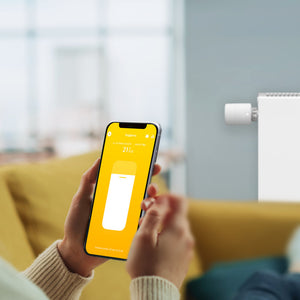 TADO° Valvola termostatica smart x1 Valvola aggiuntiva  Controllo tramite app Impianto centralizzato