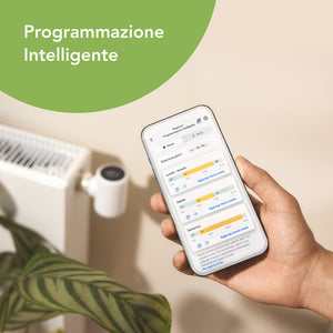 Tado Testa termostatica Intelligente X add-on, Controllo multistanza, Wi-fi, Matter, Assistenti vocali google e alexa 