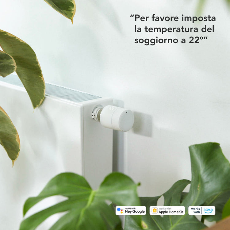 TADO° Valvola termostatica kit di base V3+ Valvola termostatica smart  Controllo tramite app impianto centralizzato