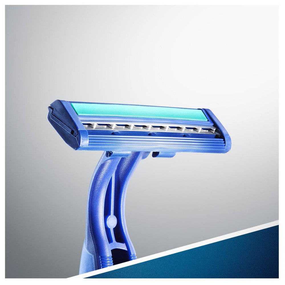 Rasoio usa e getta gillette blue ii plus confezione da 4 rasoi