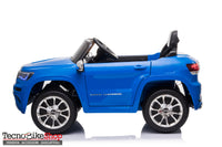 Auto Macchina Elettrica per Bambini JEEP GRAND CHperOKEE 12V colore Blu