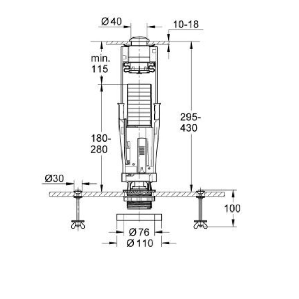 Grohe valvola scarico eco