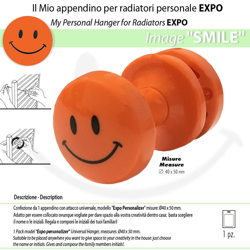 Appendini per bambini personal baby expo smile image smile arancione