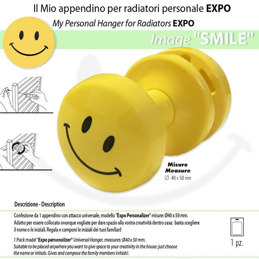 Appendini per bambini personal baby expo smile image smile giallo