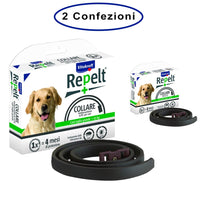 Vitakraft repelt collare antiparassitario per cani di taglia grande > 25 kg confezione da 2 collari