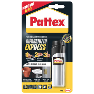 Pattex ripara express 48g adesivo epossidico bicomponenete henkel