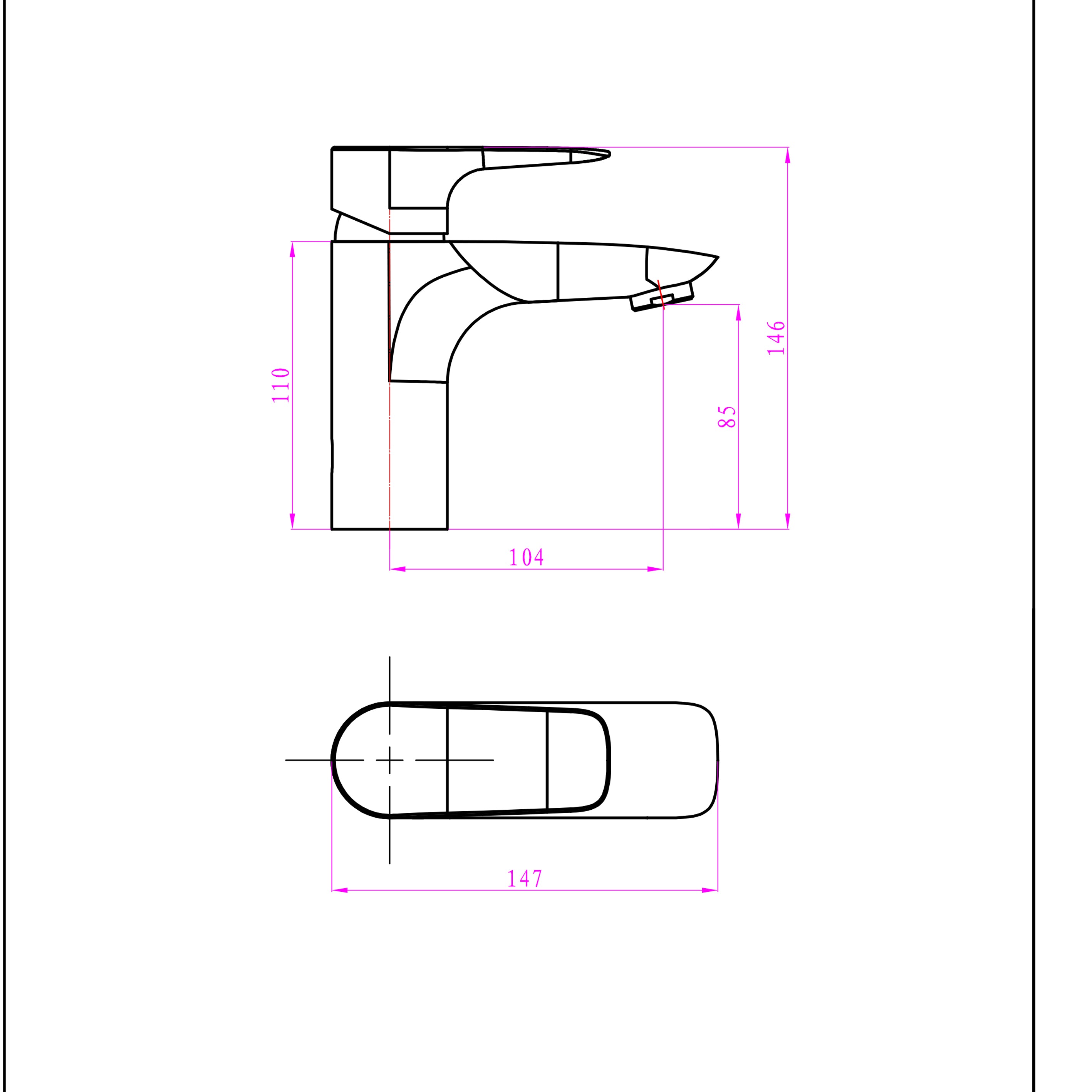 Ogomondo miscelatore rubinetto lavabo italia cromato bagno casa *** confezione 1