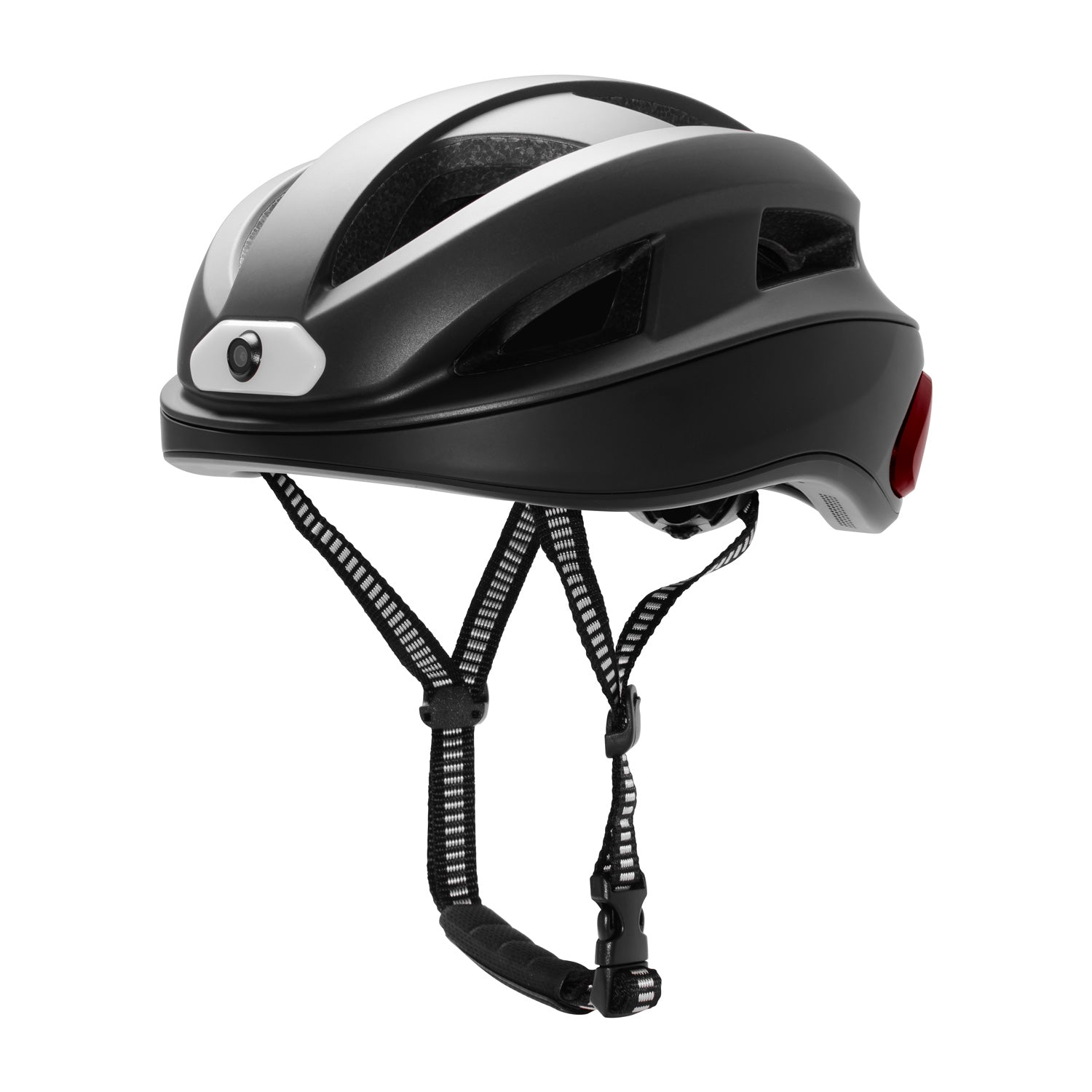 TiVe - Casco da bici smart con fotocamera 4k integrata, wifi, bluetooth, luce led, controllo vocale e comandi a distanza