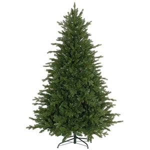 Albero di Natale Artificiale 180 cm 1821 Rami Base in Metallo Verde