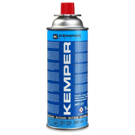 Kemper bomboletta gas 227gr / 380ml con valvola di sicurezza per lume riscaldatori cucine fornelli