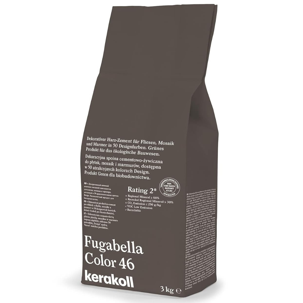 Stucco ibrido piastrelle fugabella impermeabile resistente confezione 3 kg *** colore n 46, confezione 1