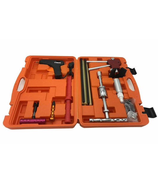 Kit 28 Pz Riparazione Ammaccature Botte Auto Tira Bolle Bozze Senza Verniciatura         