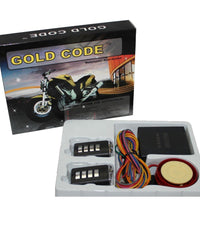 Kit Antifurto Allarme Per Moto Universale Con Sirena Da 125db Code Telecomando         