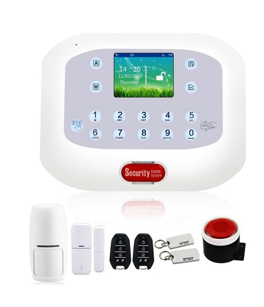 Kit Antifurto Casa Allarme Touch Screen Combinatore Gsm Pstn Wireless App 50a         