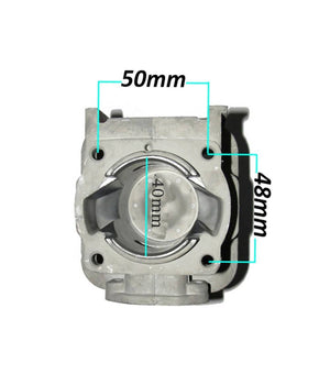 Kit Cilindro Pistone Guarnizioni Ricambio Motosega 40 Mm Decespugliatore Gf-0517         