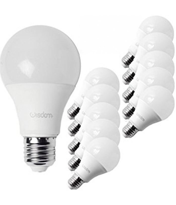 Kit Da 10 Lampadine Led E27 Da 12w Luce Bianco Freddo Caldo Classe A         