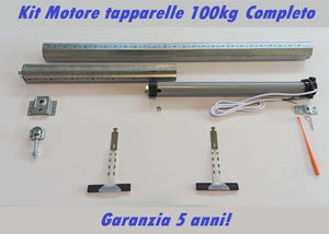 Kit tapparelle elettriche 100 kg 50 Nm Rullo da 60 cm a 95 cm Completo con Molle di Sicurezza 