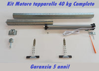 Kit motore tapparelle 40 kg 20 Nm Rullo da 80 cm a 115 cm Completo con Molle di Sicurezza 