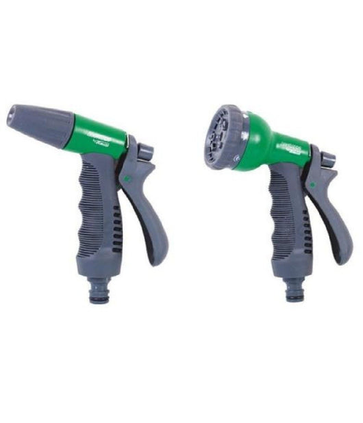 Kit Per Irrigazione Giardino Doppia 2 Pistola Doppio Getto D'acqua Annaffiare         