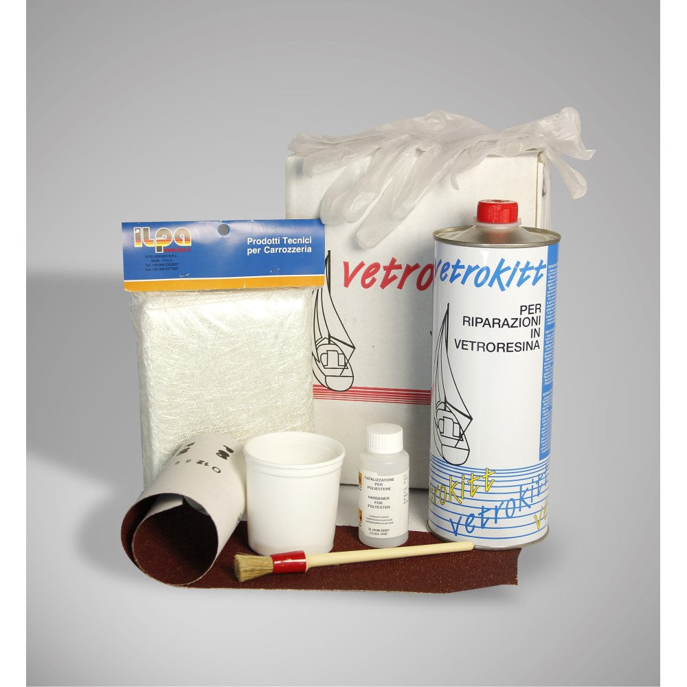 Max vetrokitt 800gr kit per riparazione in vetroresina