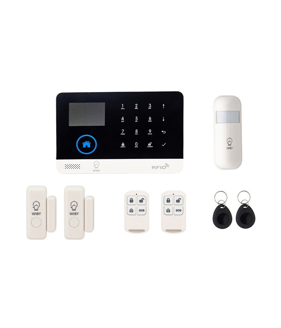 Kit Sistema Di Allarme Intelligente Pg-103 Antifurto Casa Senza Fili Smart Wifi         