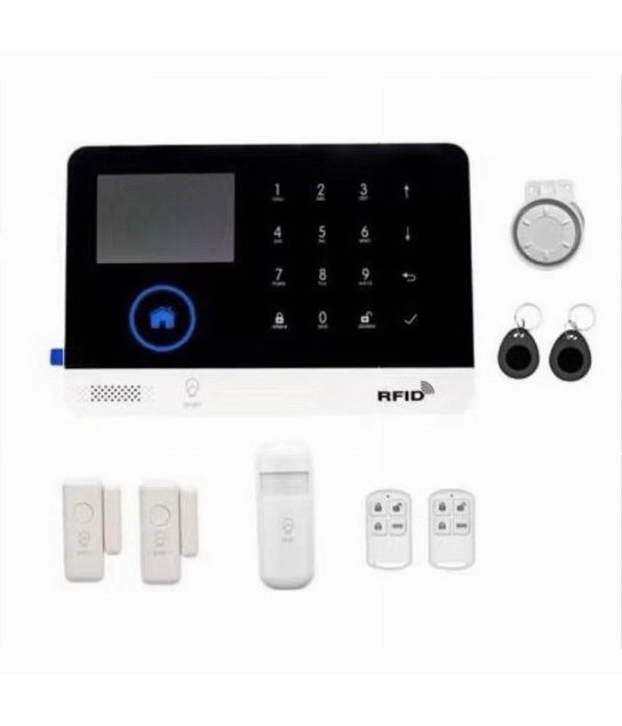 Kit Sistema Di Allarme Intelligente Pg-103 Antifurto Casa Senza Fili Smart Wifi         