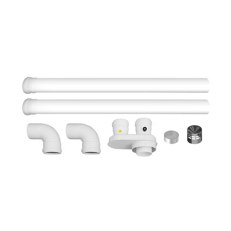 Kit sistema sdoppiato per caldaie a condensazione Ariston, Vaillant e Beretta cod 82336