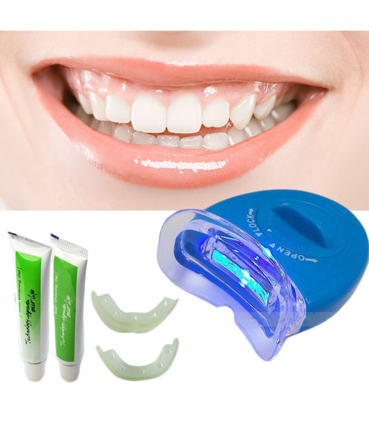 Kit Trattamento Sbiancante Denti Whitelight E Lampada Plasma Uv Tartaro Gel         