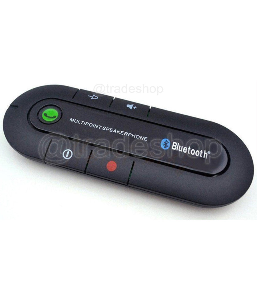 Kit Universale Vivavoce Bluetooth Per Auto Macchina Dispositivo Trasmettitore         