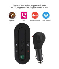 Kit Universale Vivavoce Bluetooth Per Auto Macchina Dispositivo Trasmettitore         