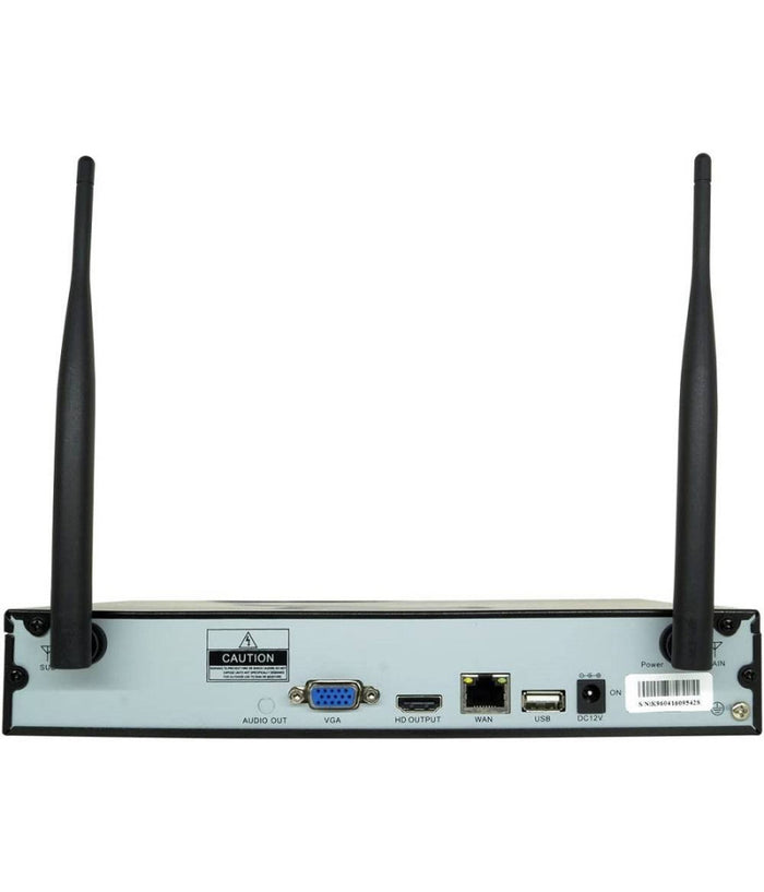 Kit Videosorveglianza Nvr 4 Telecamere Hdmi Lan Wi-fi Vga 8806zl3-4         