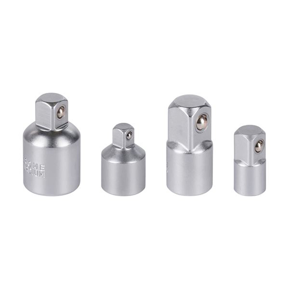 ADATTATORI RIDUTTORI 1/4″ 3/8″ 1/2″ 3/4" SET 4pz FEMMINA MASCHIO KREATOR