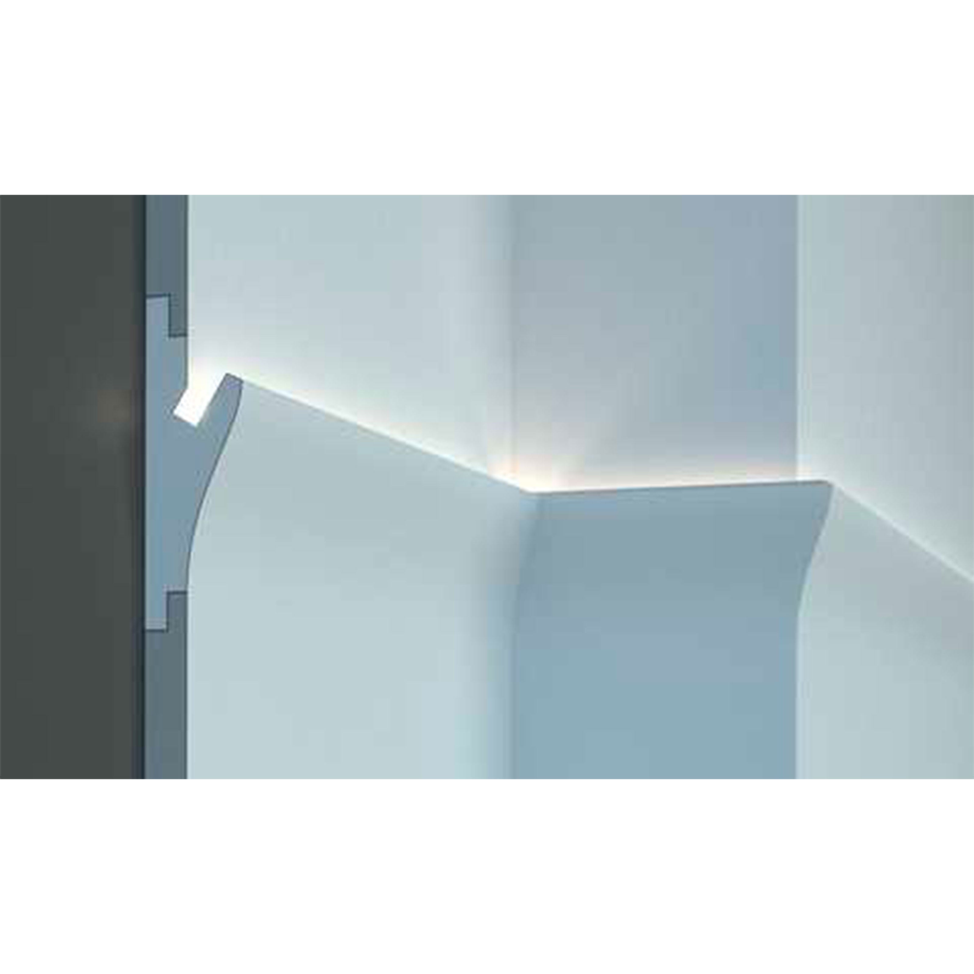 a barra *** STOCK *** Pacco da 8 barre di cornice XPS  Con alloggio LED 50X170x1150 KD403