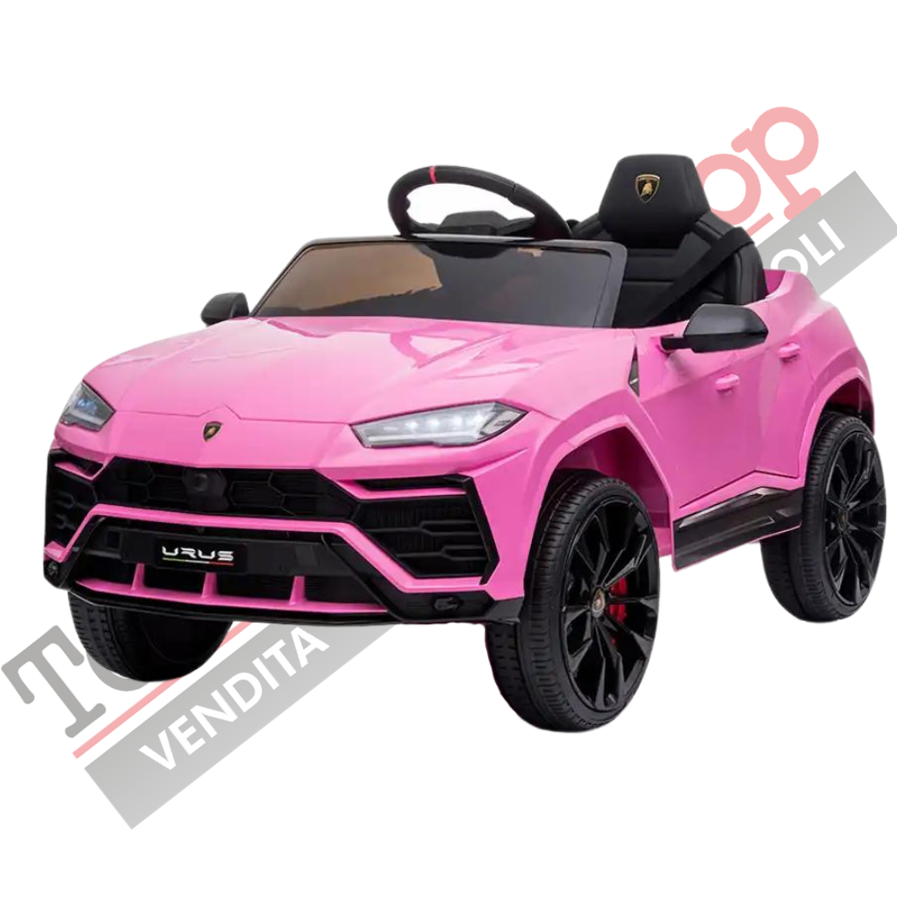 Auto Elettrica per Bambini Lamborghini Urus 12V colore Rosa