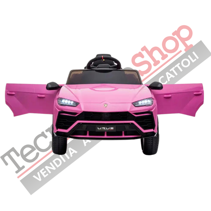 Auto Elettrica per Bambini Lamborghini Urus 12V colore Rosa