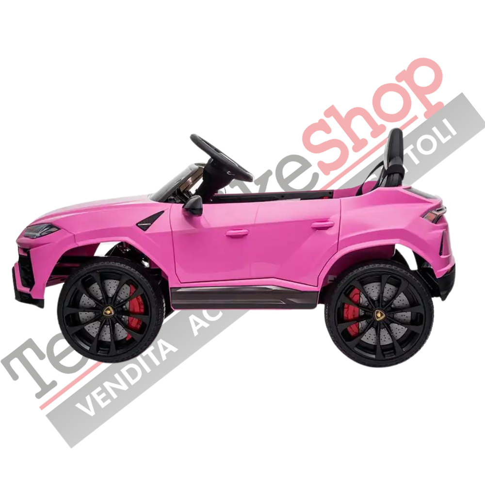 Auto Elettrica per Bambini Lamborghini Urus 12V colore Rosa