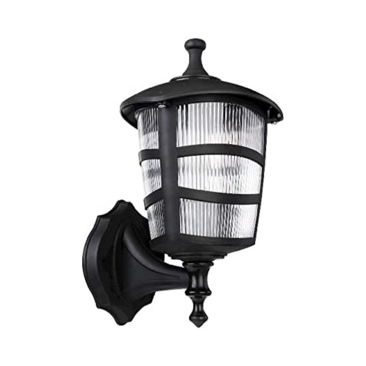 Lampada da parete ABS nera triangolare MDL3114