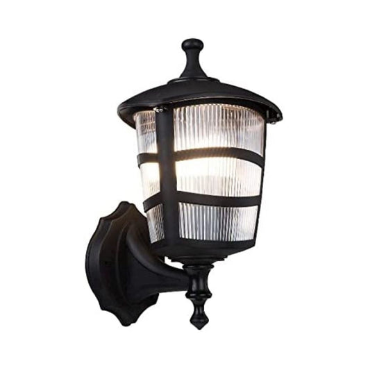 Lampada da parete ABS nera triangolare MDL3114