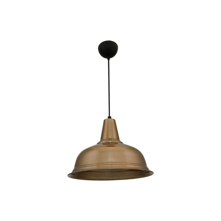 Lampada a sospensione con diffusore bronzo Tampa ASZ1343