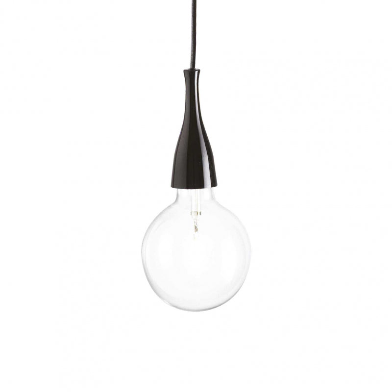 Lampada A Sospensione Minimal Sp1 Nero Ideal-Lux