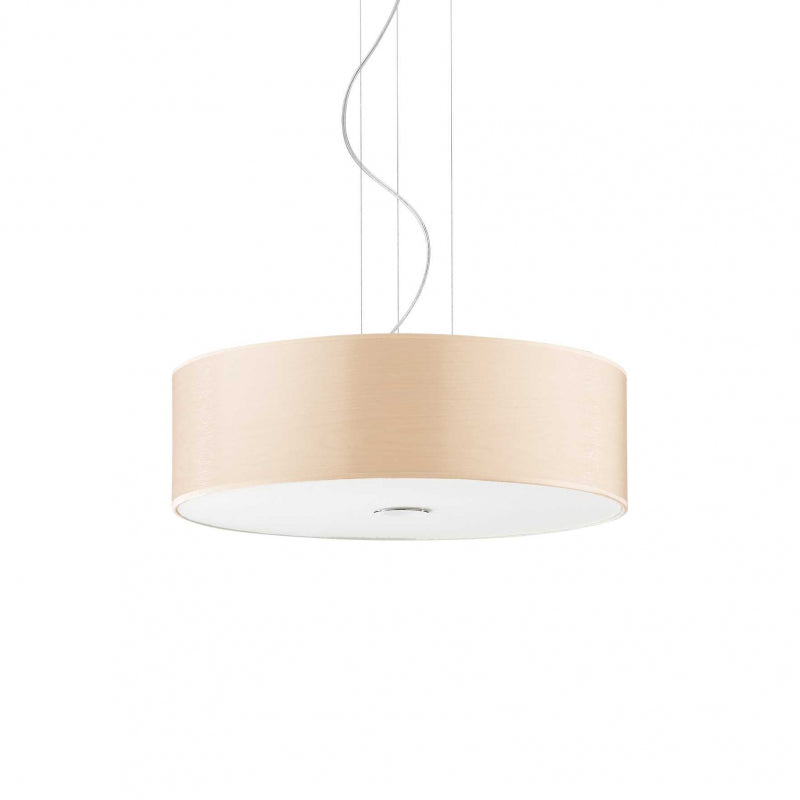 Lampada A Sospensione Woody Sp4 Wood Ideal-Lux