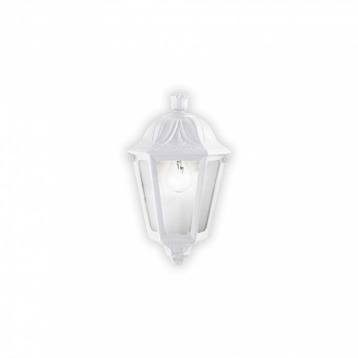 Lampada Da Parete Dafne Ap1 Small Bianco Ideal-Lux